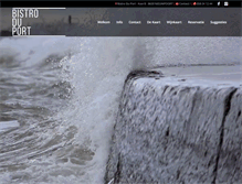 Tablet Screenshot of bistroduport.com
